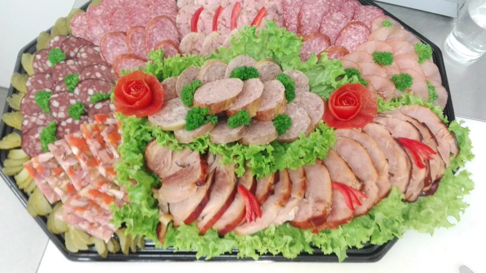 Wurstplatten der Fleischerei Schütze