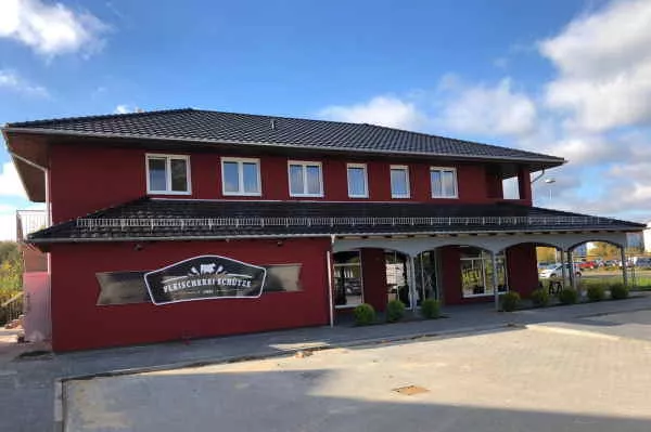 Verkaufsstelle in Angermünder der Fleischerei Schütze