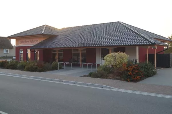 Verkaufsstelle in Casekow der Fleischerei Schütze