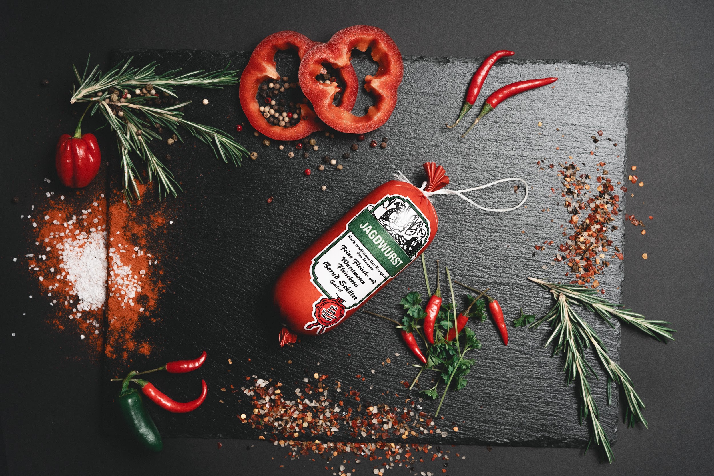 Jagdwurst der Fleischerei Schütz