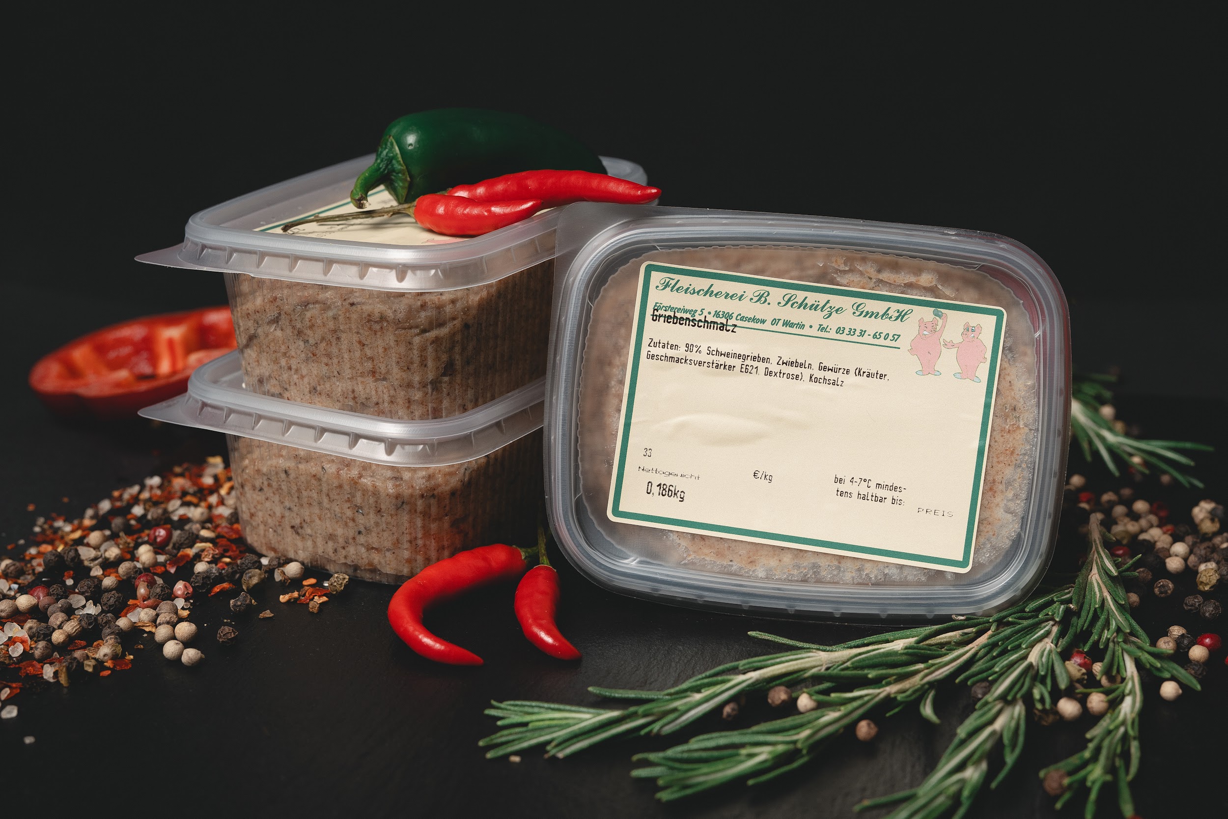 Griebenschmalz von der Fleischerei Schütze